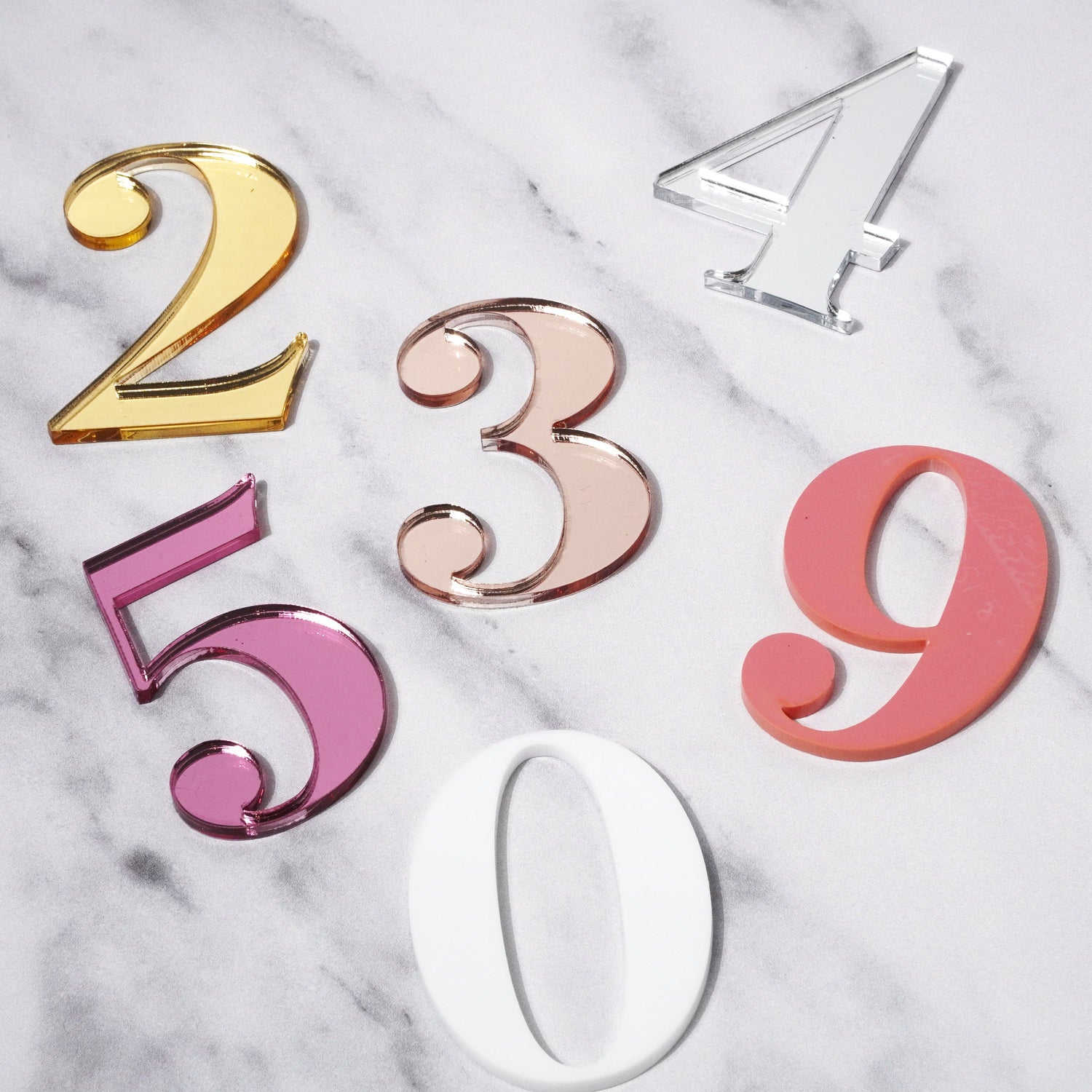 Number Cake Topper