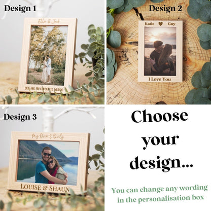 Personalised Valentines Day Photo Frame Gift