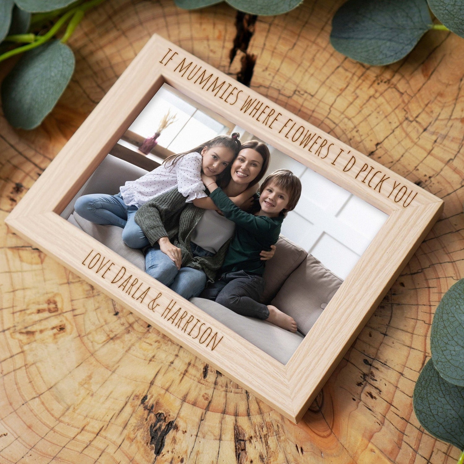 If Mummies Were Flowers Personalised Picture Frame Gift