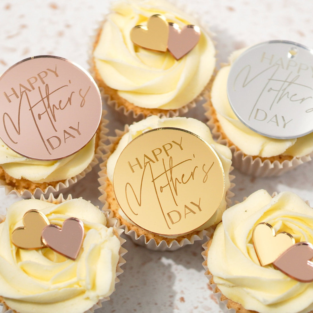 Happy Mothers Day cup cake charm