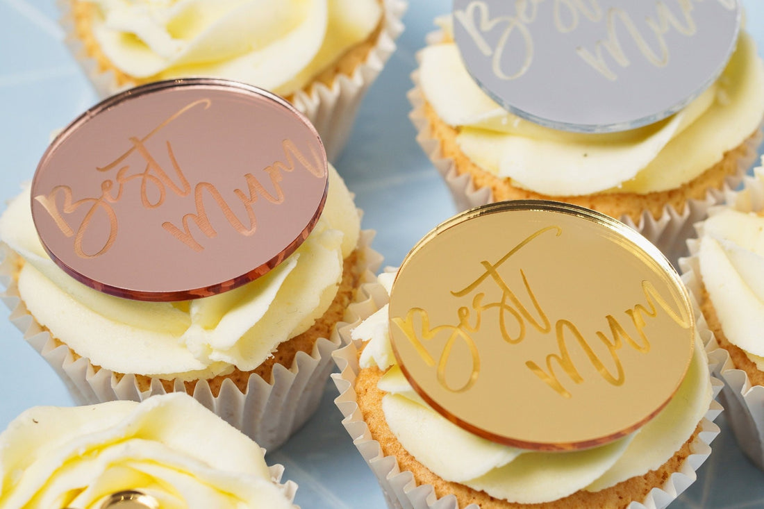 Happy Mothers Day Cup cake topper