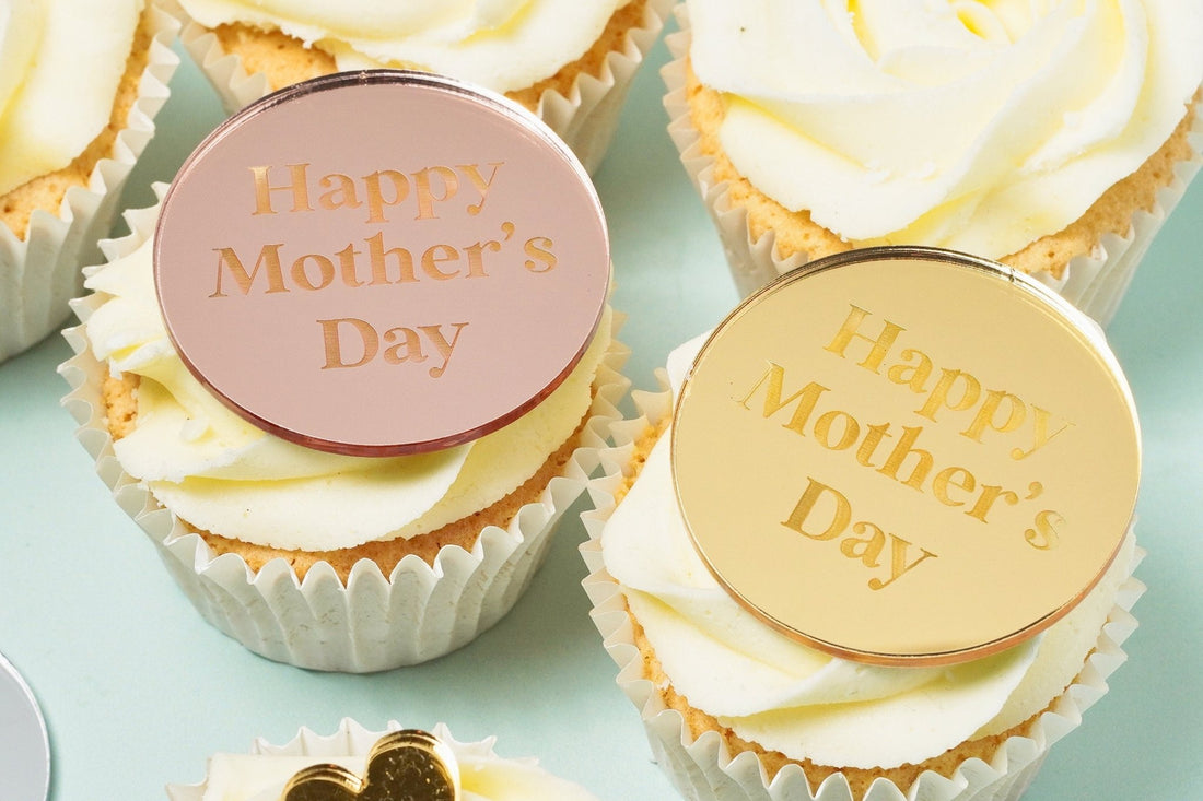Happy Mothers Day Cupcake Topper