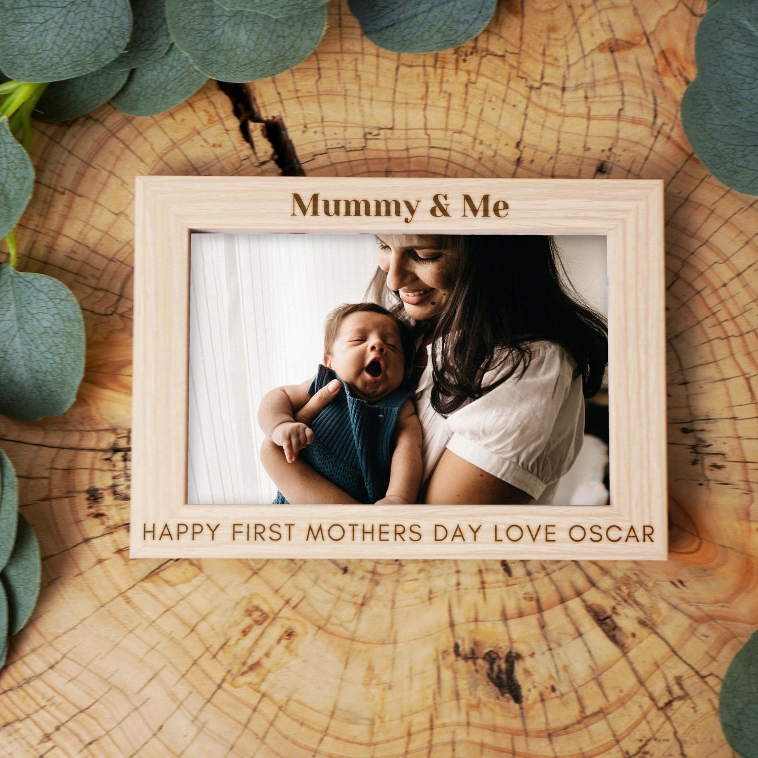 Mummy &amp; Me Personalised Picture Frame Gift
