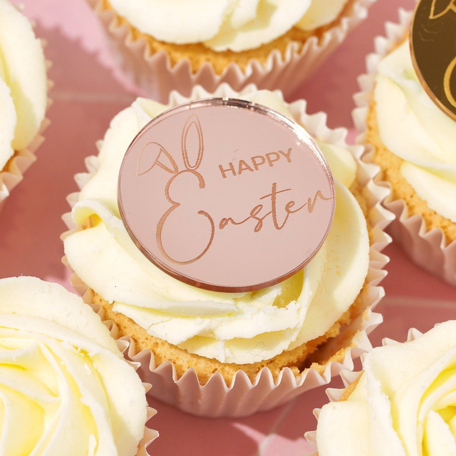Happy Easter Cupcake Toppers