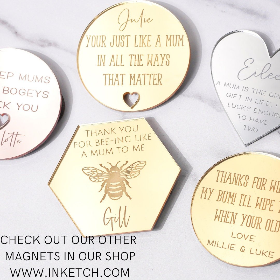 Second Mum Personalised Magnetic Gift