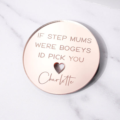 Funny Personalised Step Mum Magnet Gift