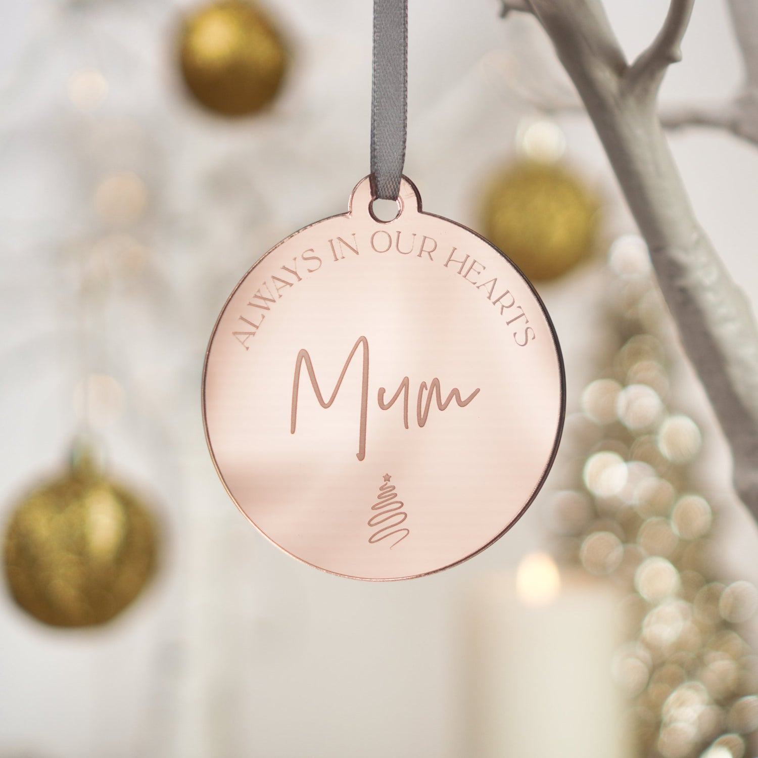 In Memory bauble