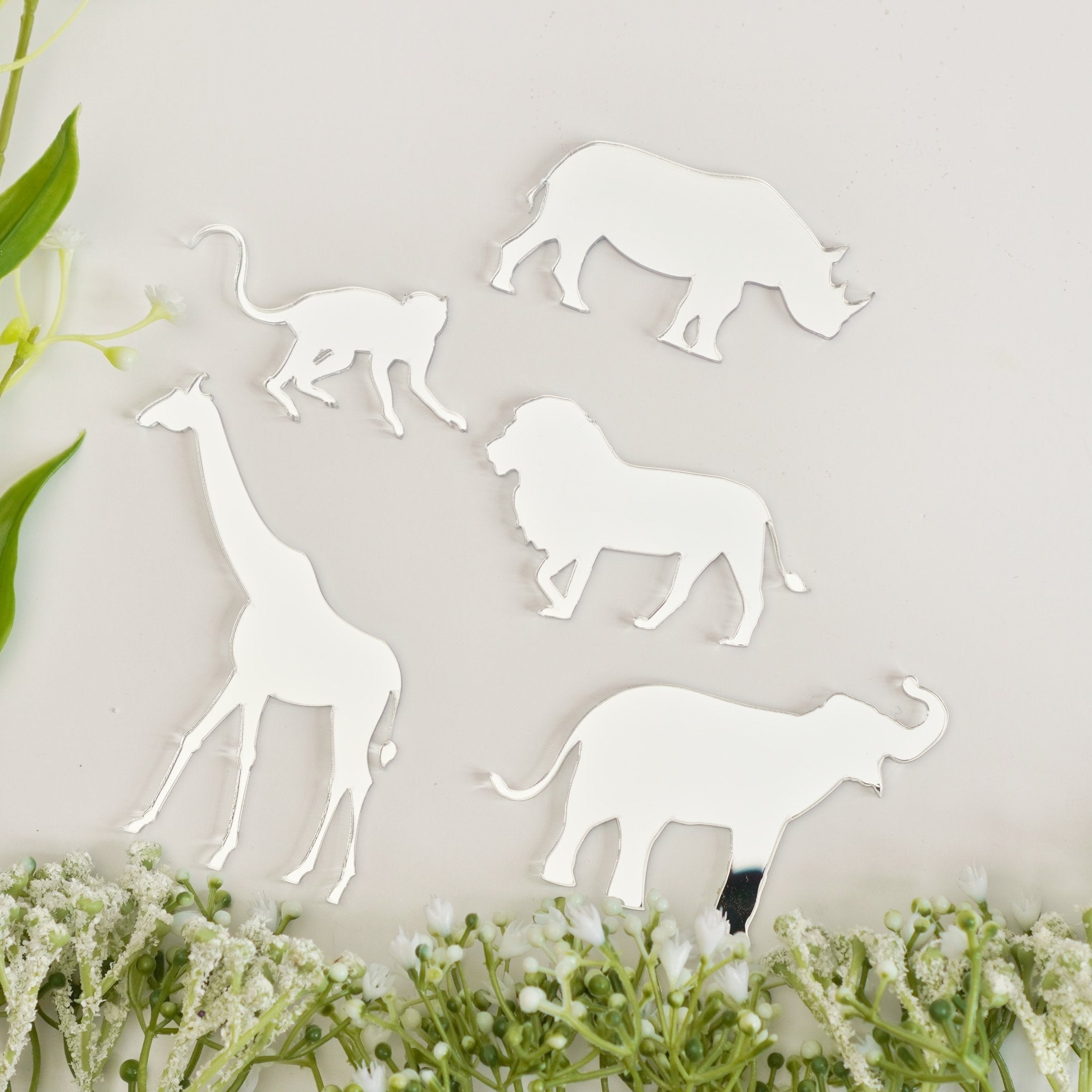 Animal Cake Charm Set of 5