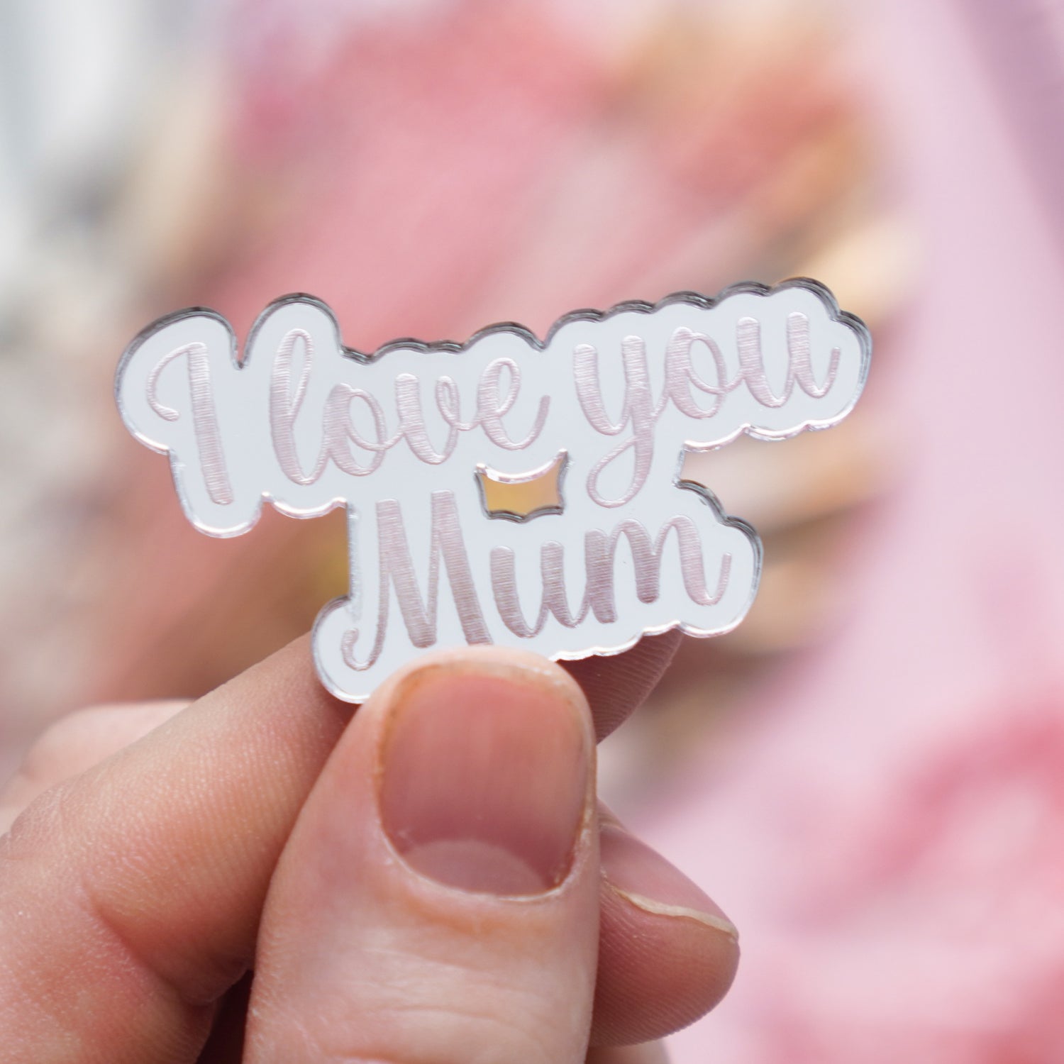 Love You Mum Cupcake Toppers