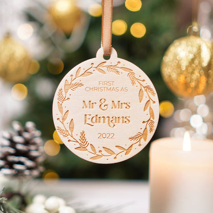 Mr &amp; Mrs Bauble