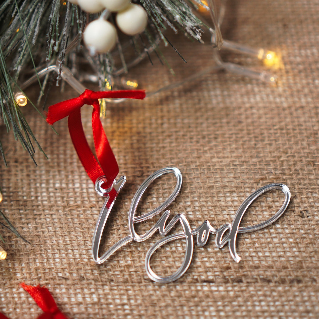 Personalised name bauble