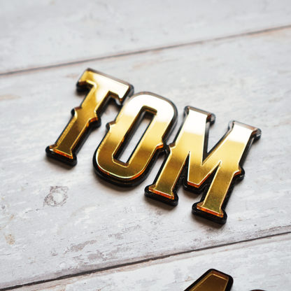 Personalised cake charm