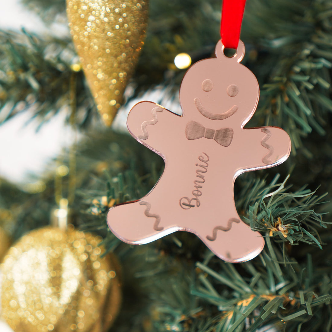 personalised Christmas ornament