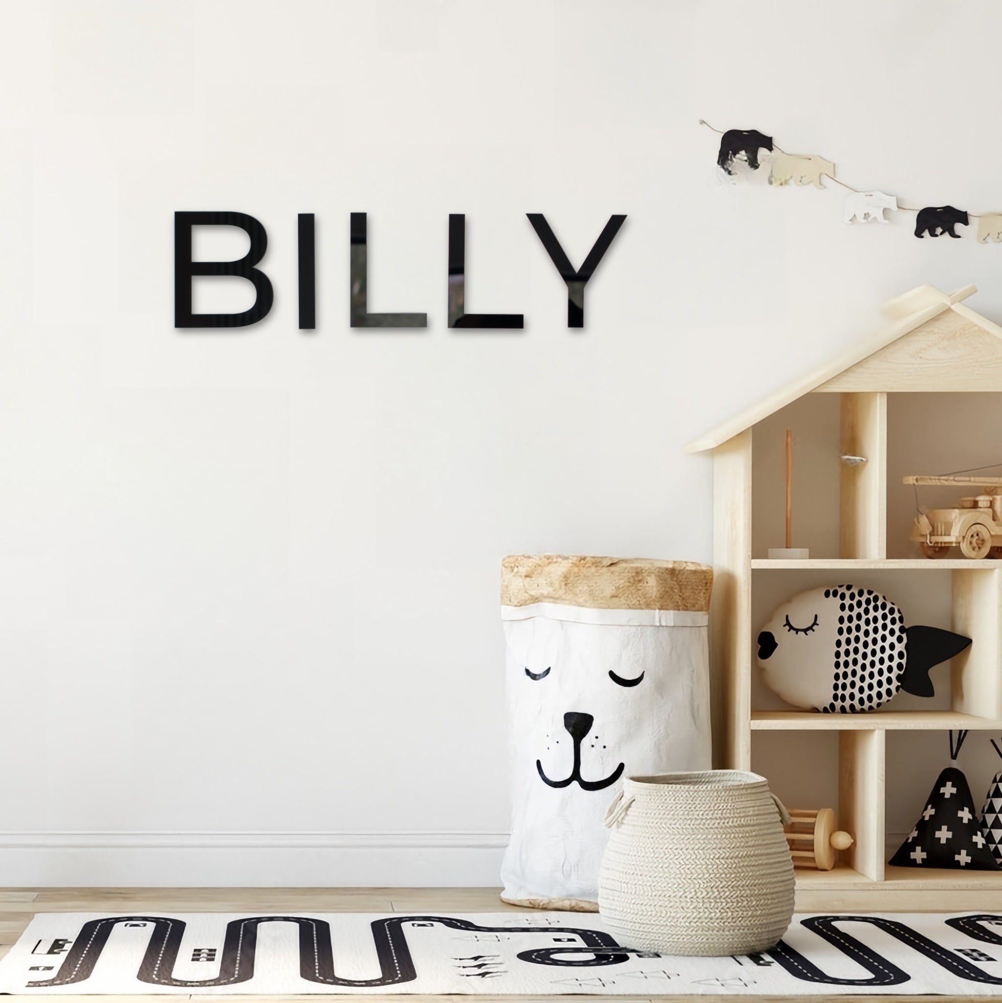 Letters For Wall Nursery Name Sign