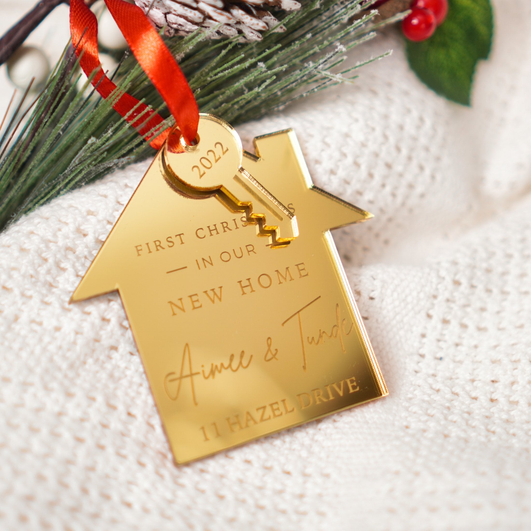 New Home Personalised Ornament