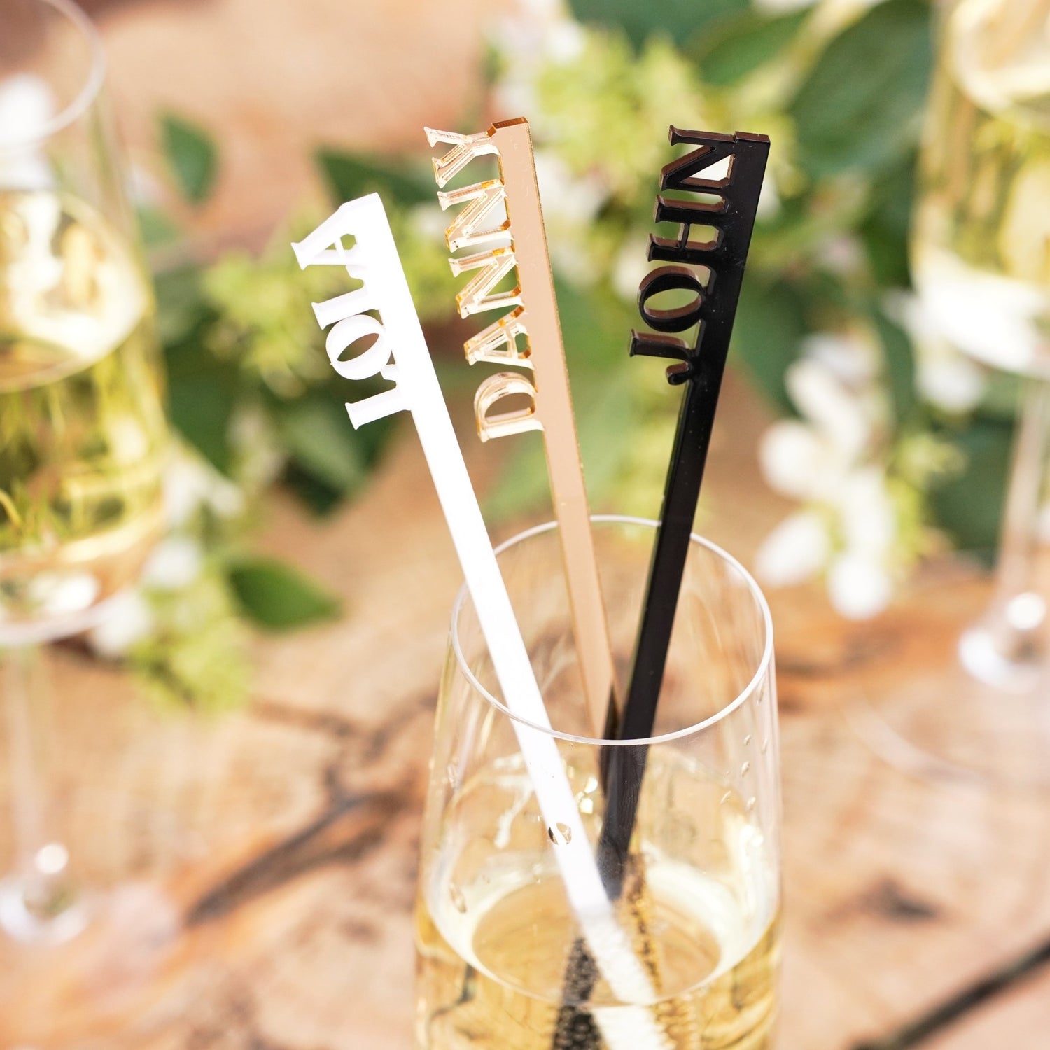 Personalised Drink Stirrers 