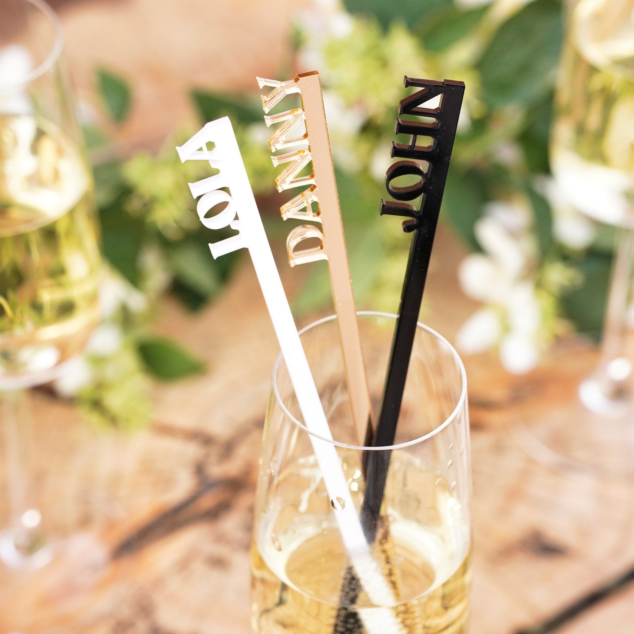 Personalised Drink Stirrers 