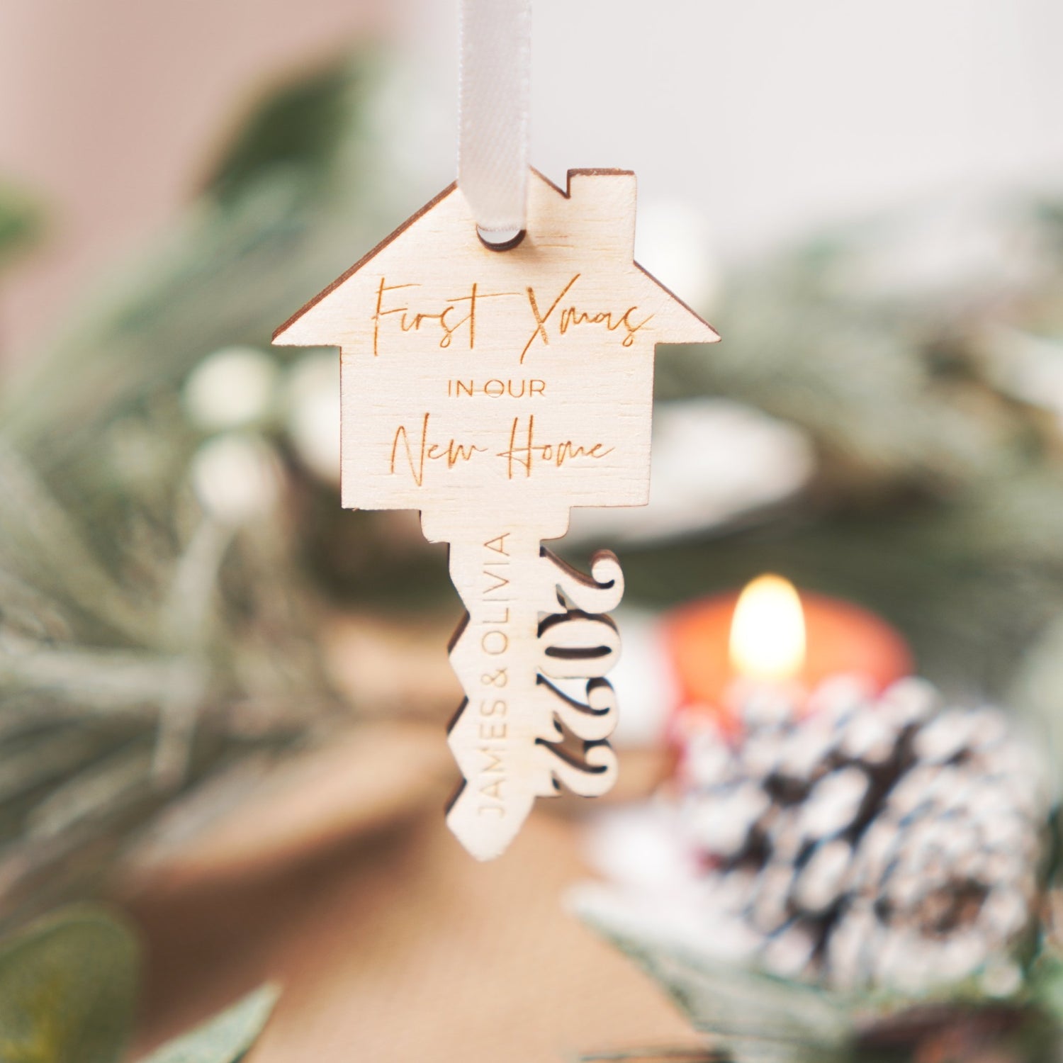 Personalised home Christmas Ornament