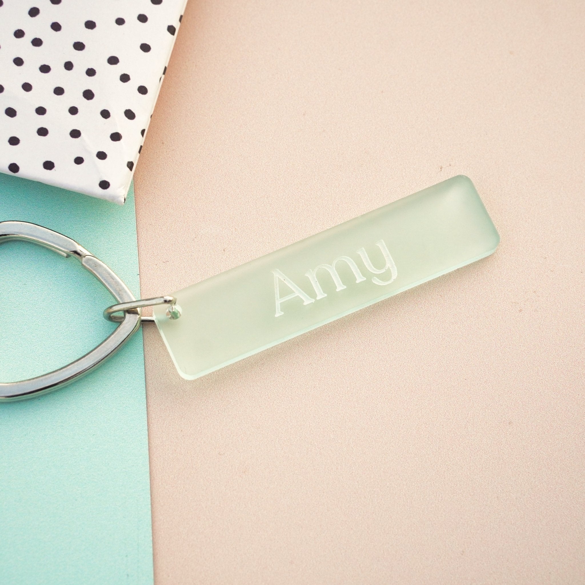 personalised engraved key chain perfect personalised gift 