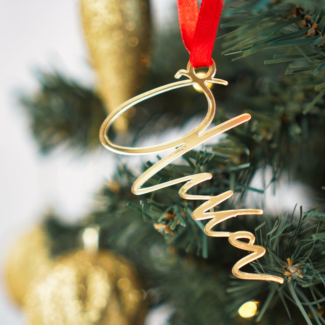 Personalised Christmas Tree Ornament