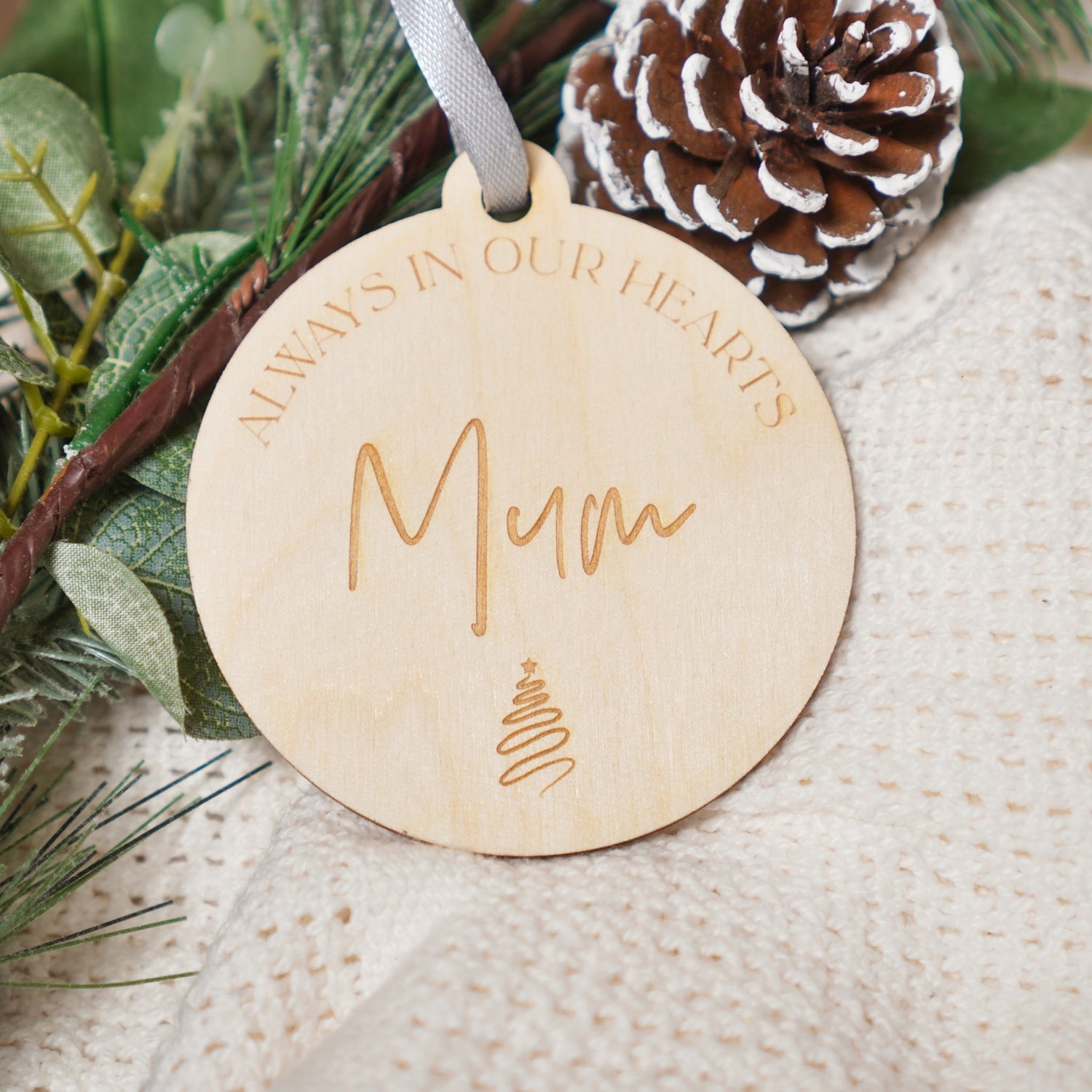 Rememberance christmas ornament