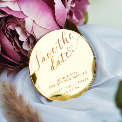 Save The Date Wedding Invitation