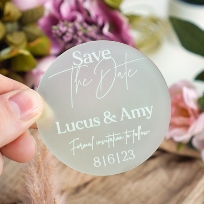 Save The Date magnets