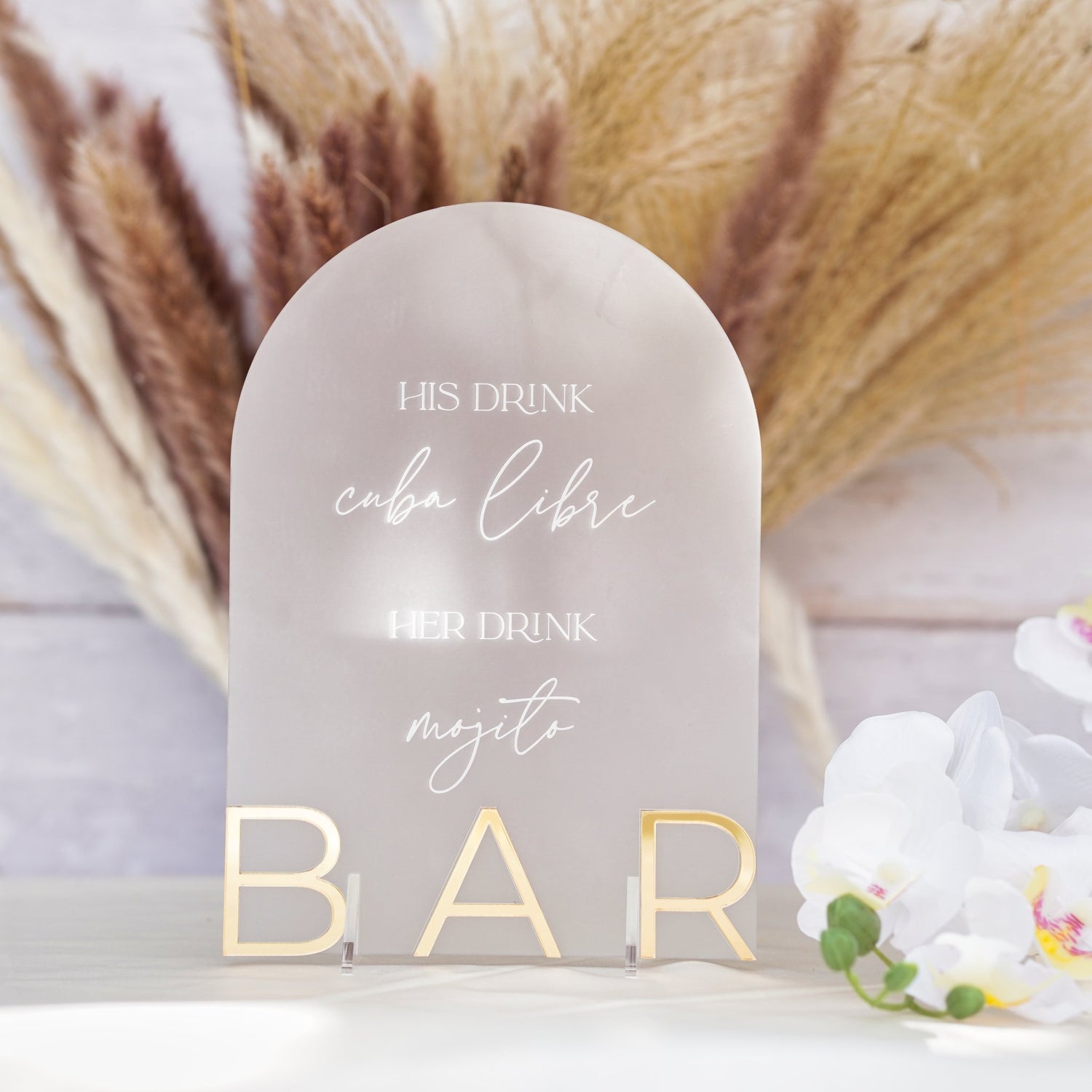Signature Drinks Menu