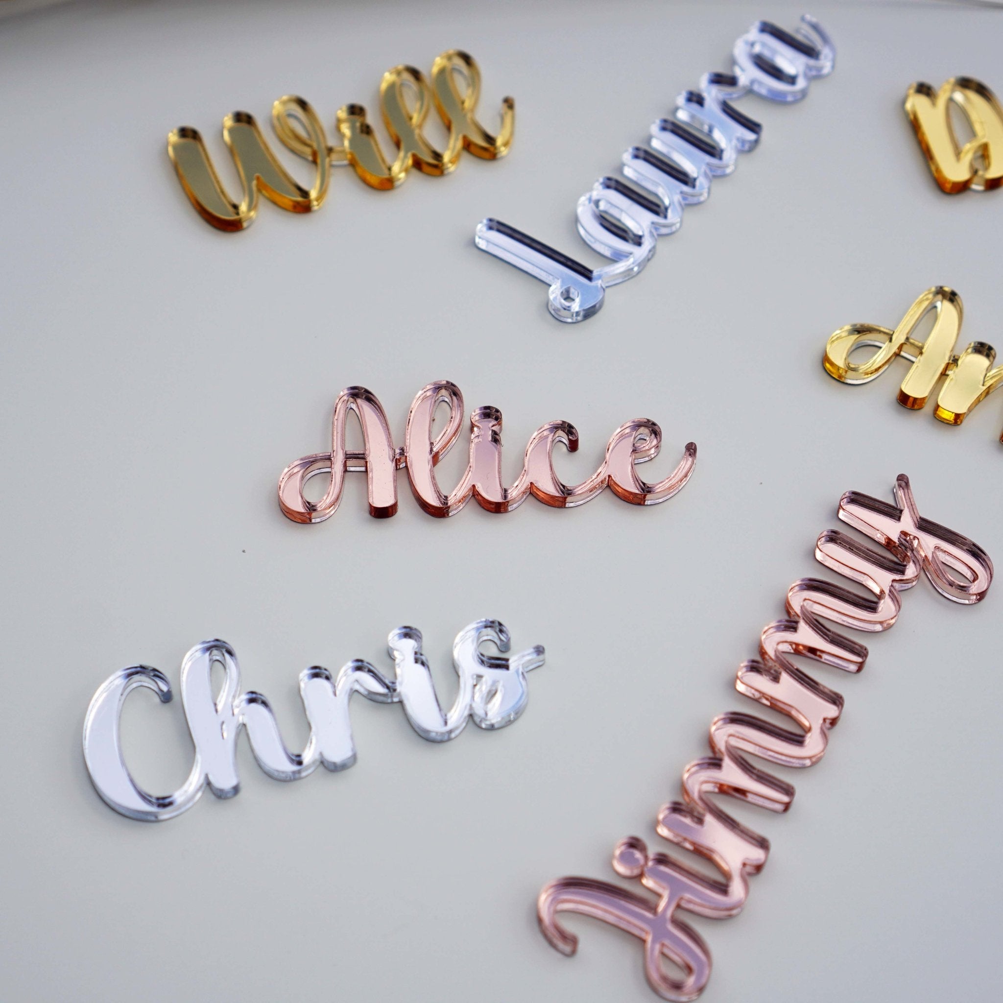 table palce names for wedding decorations 