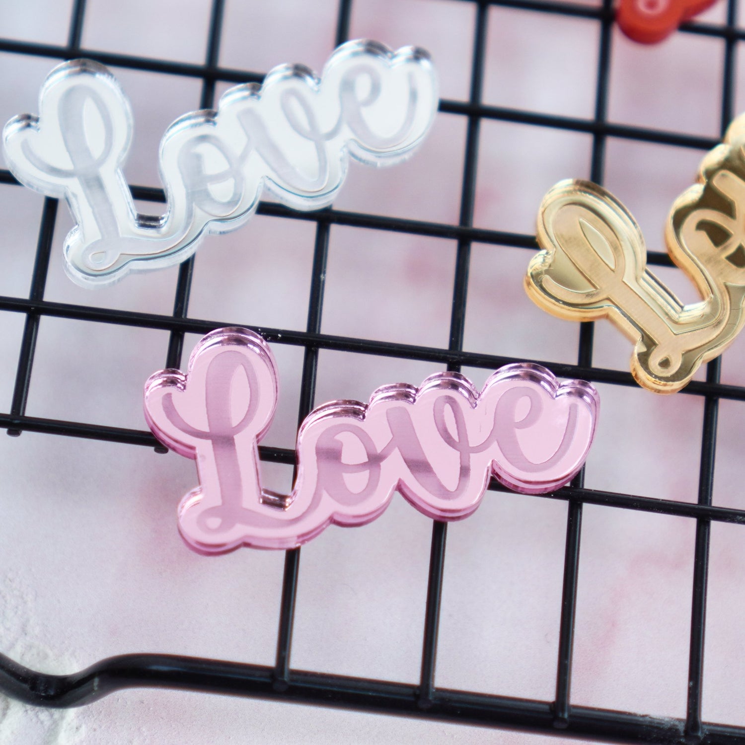 Valentines Love Cake Charms