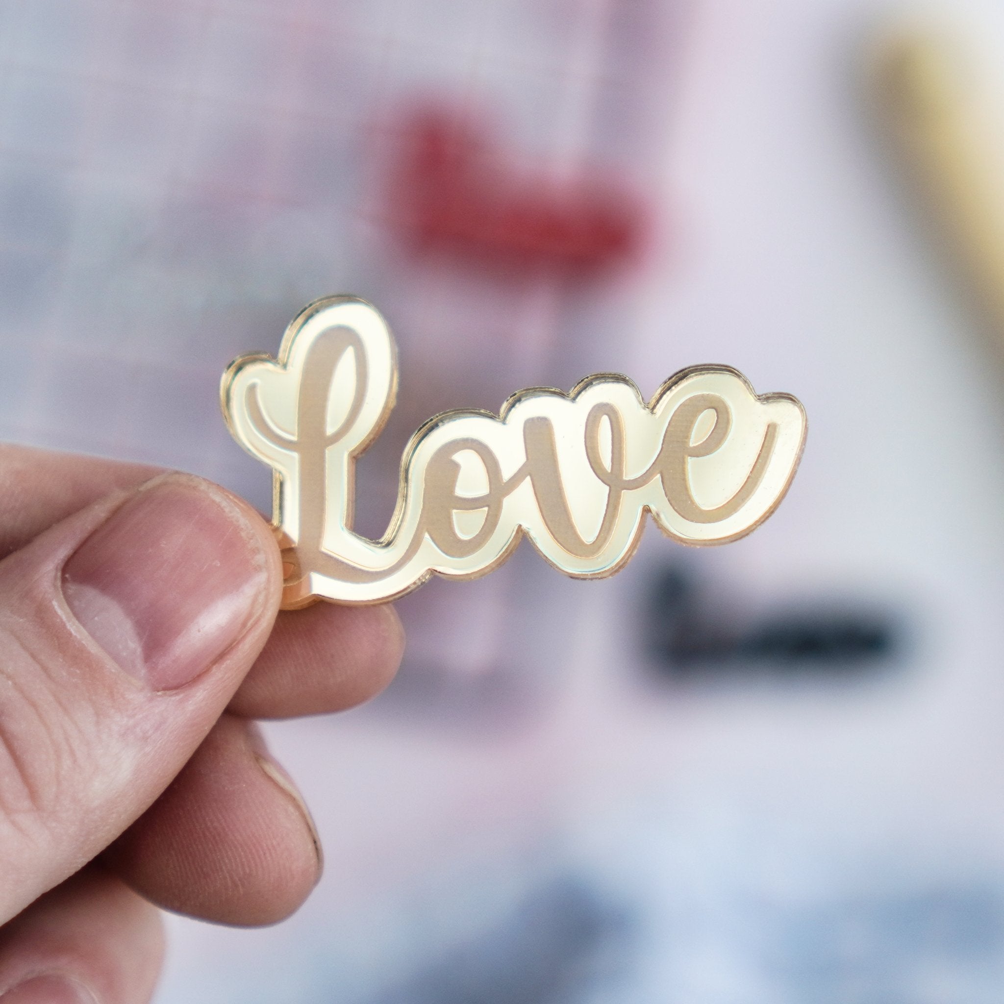 Valentines Love Cake topper