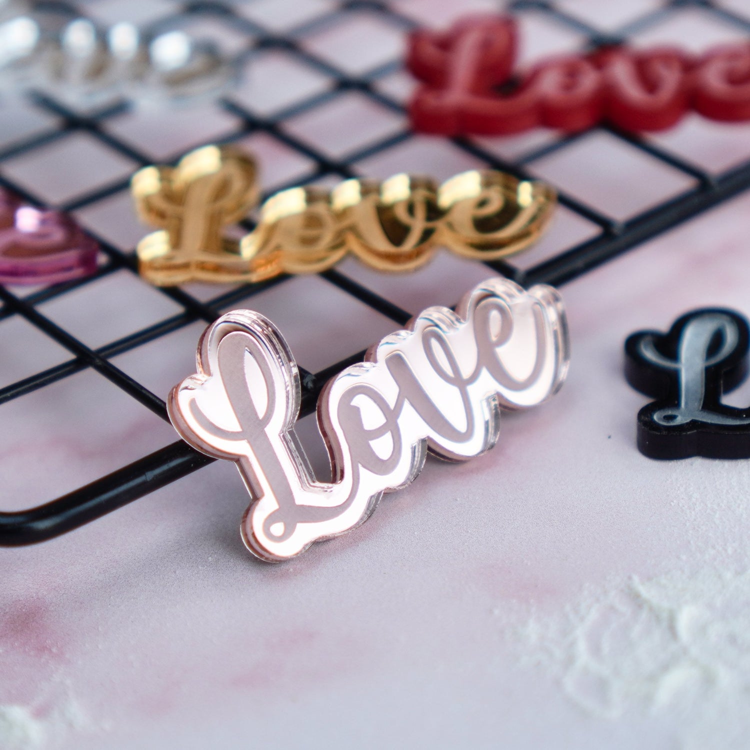 Valentines cake decoration