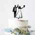 Silhouette Wedding Cake Topper
