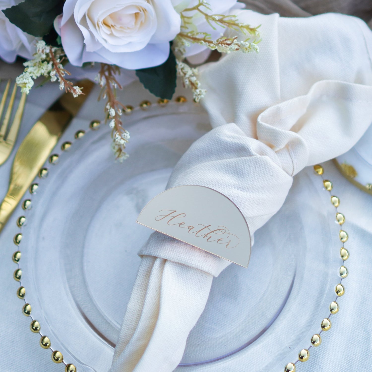 Personalised Wedding Name Places