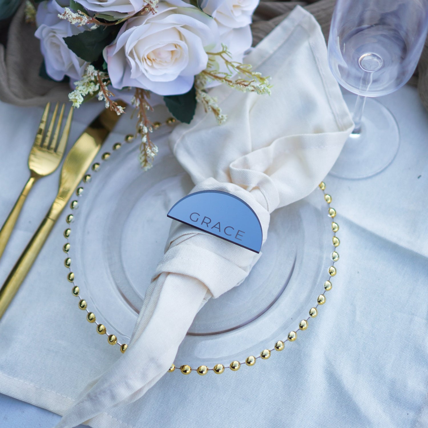 Personalised Wedding Name Places