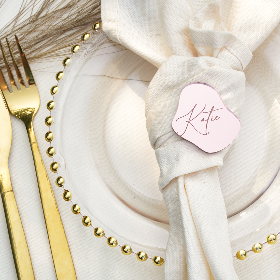 Personalised Wedding Name Places