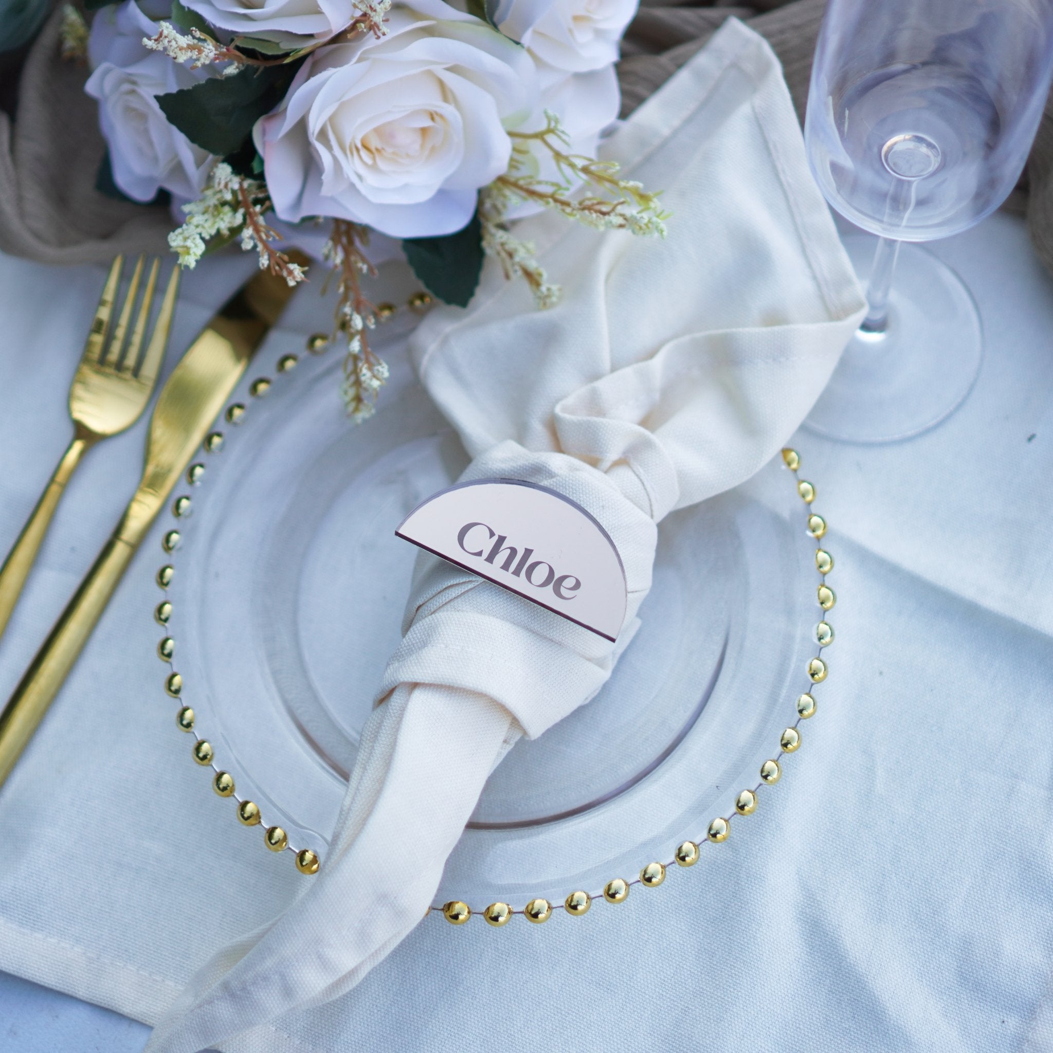 Personalised Wedding Name Places