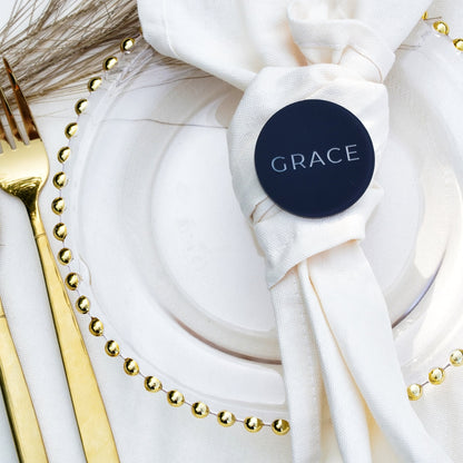Personalised Wedding Name Places Circle