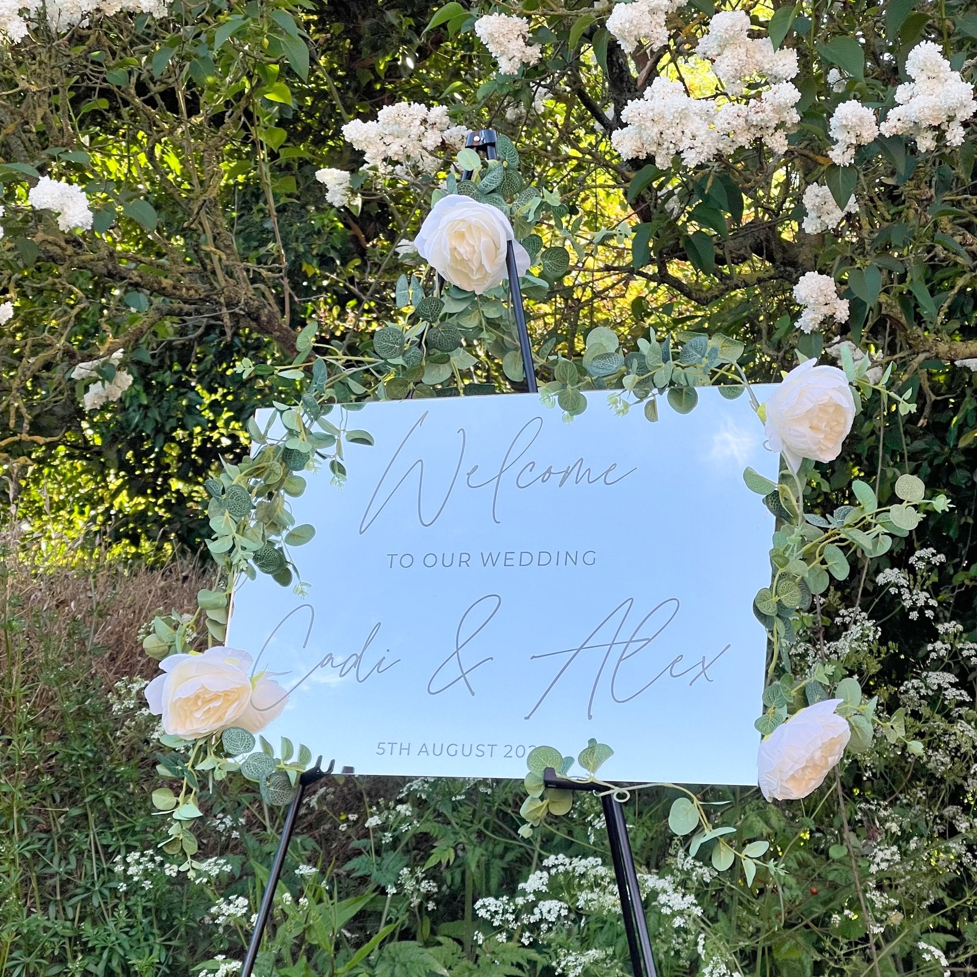 Wedding Welcome Sign A2 Size