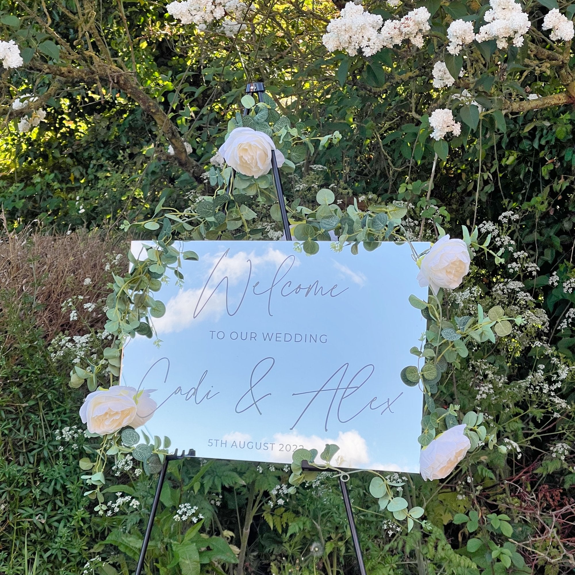 Wedding Welcome Sign A2 Size