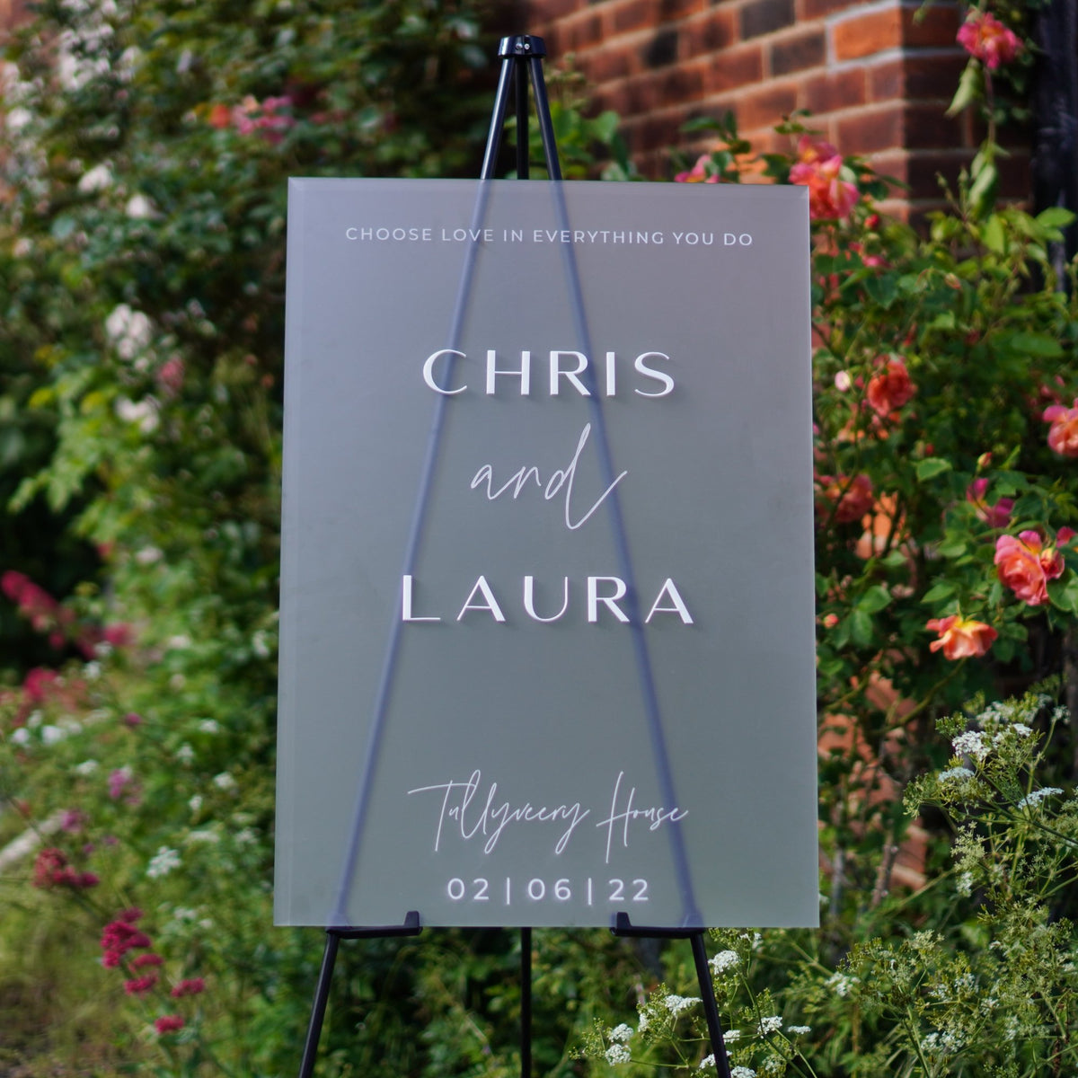 Event Sign Sizing Wedding sign board size | Honestweddingadvice.com